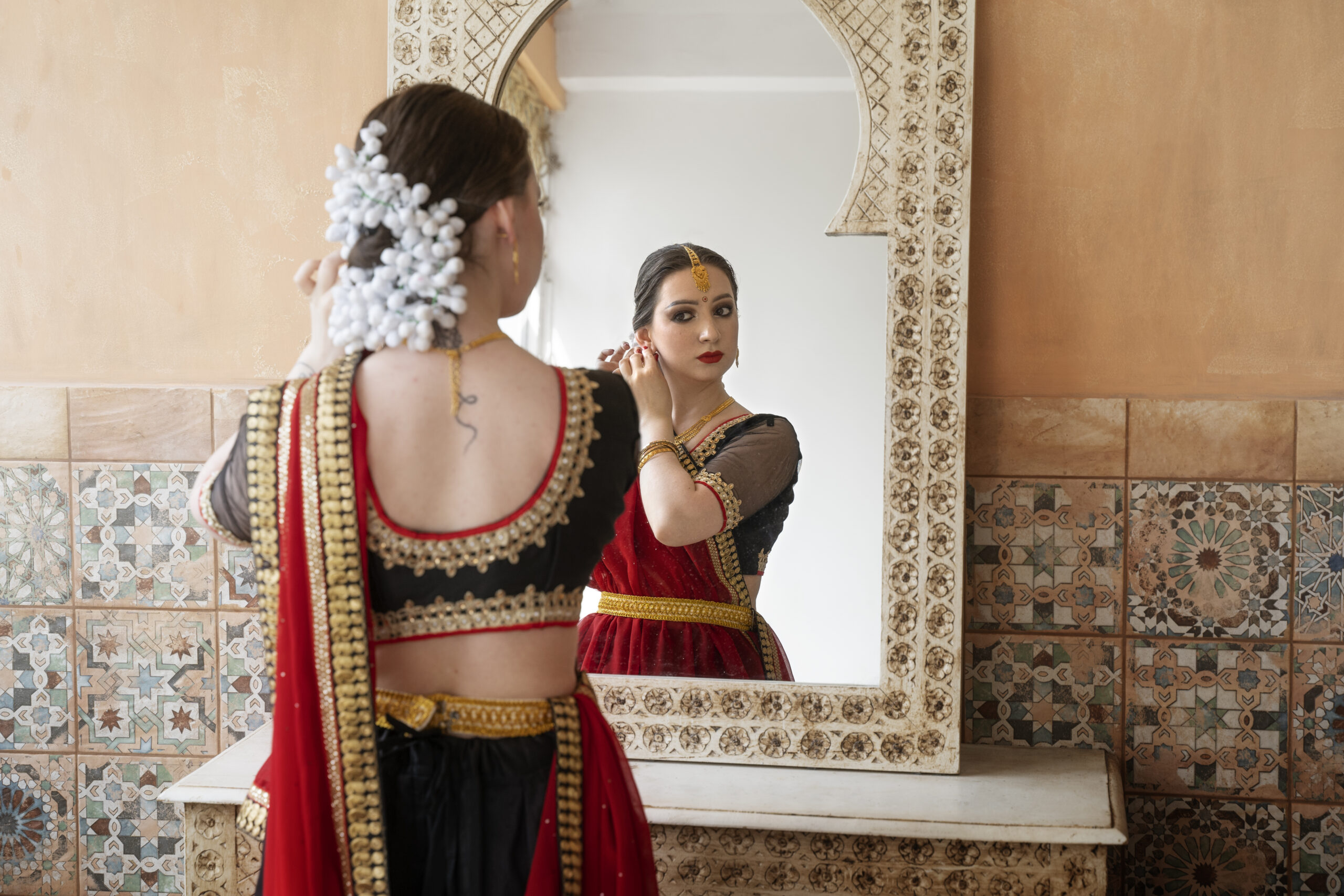 beautiful-young-woman-wearing-sari